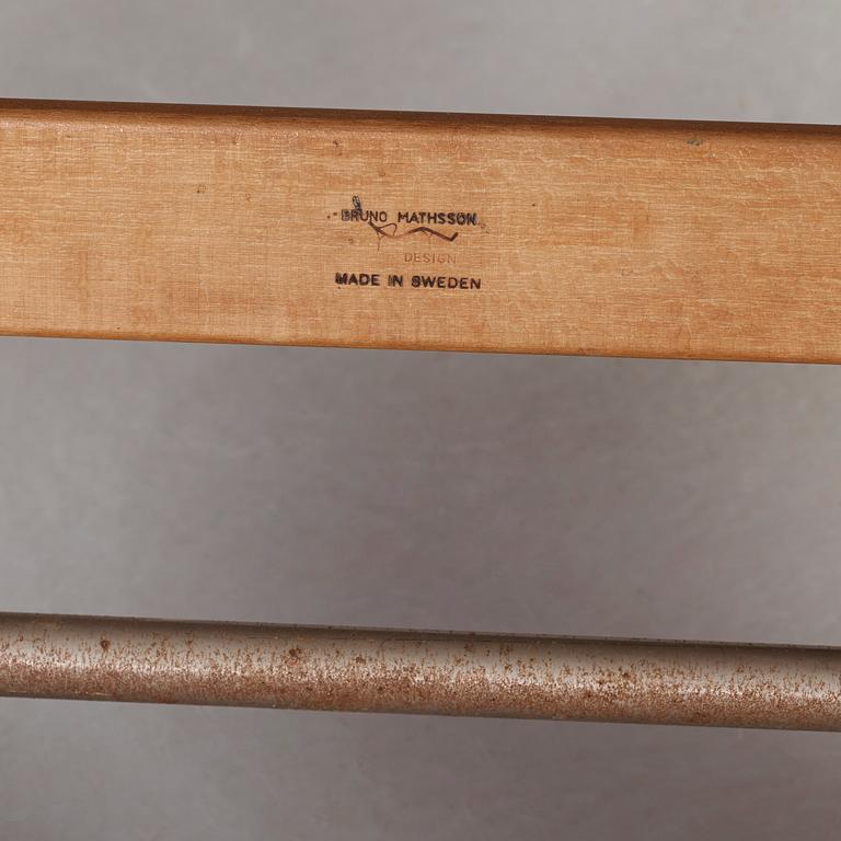 Bruno Mathsson, a beech lounge chair, Värnamo, Sweden 1950's.