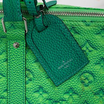 Louis Vuitton, Virgil Abloh, Keepall 50B weekend bag, "Keepall Taurillon Illusion", 2022.