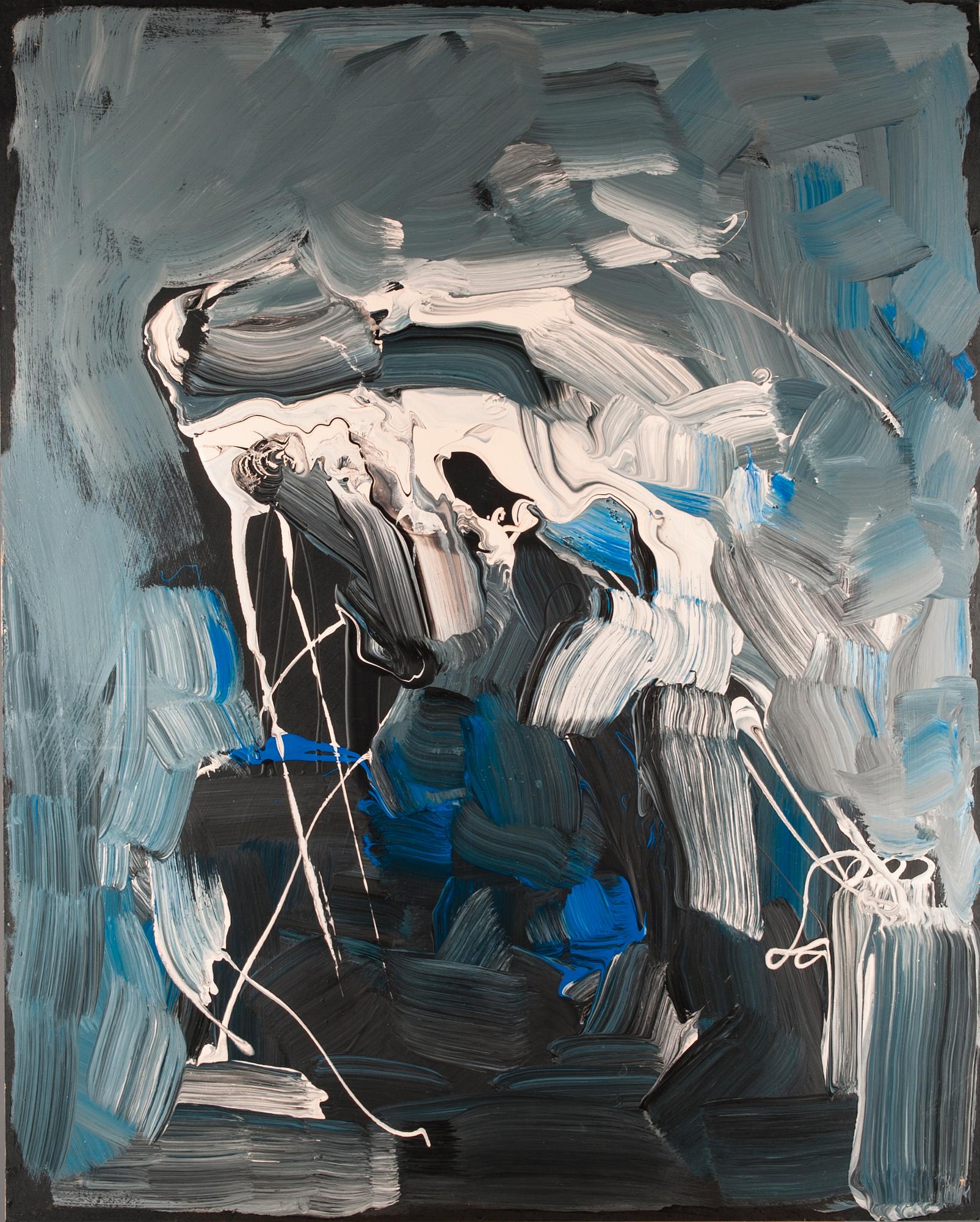 LIIS KOGER, akryl på skiva, a tergo signerad och daterad 2013.