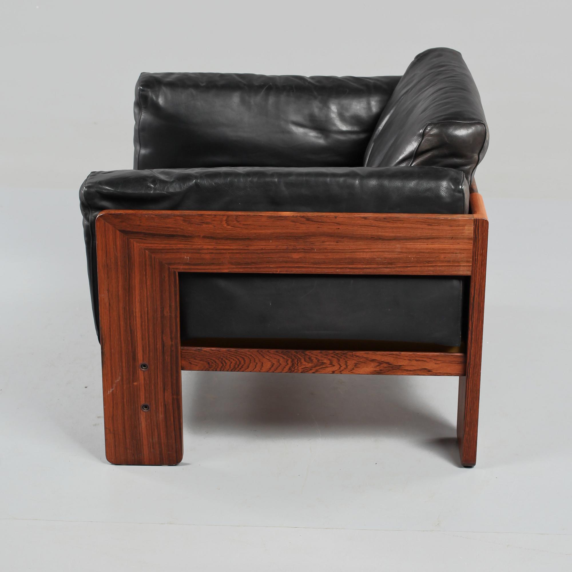 FÅTÖLJ, "Bastiano Lounge chair", Tobia Scarpa, 1960/70-tal.