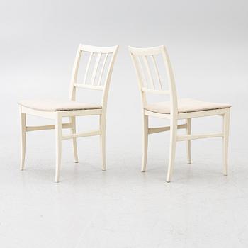 Carl Malmsten, Dining set, “Talavid”, dining table and 6 chairs, Waggeryds Möbelfabrik AB.