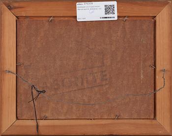 GUNNAR ZETTERSTRÖM, olja på pannå, signerad.