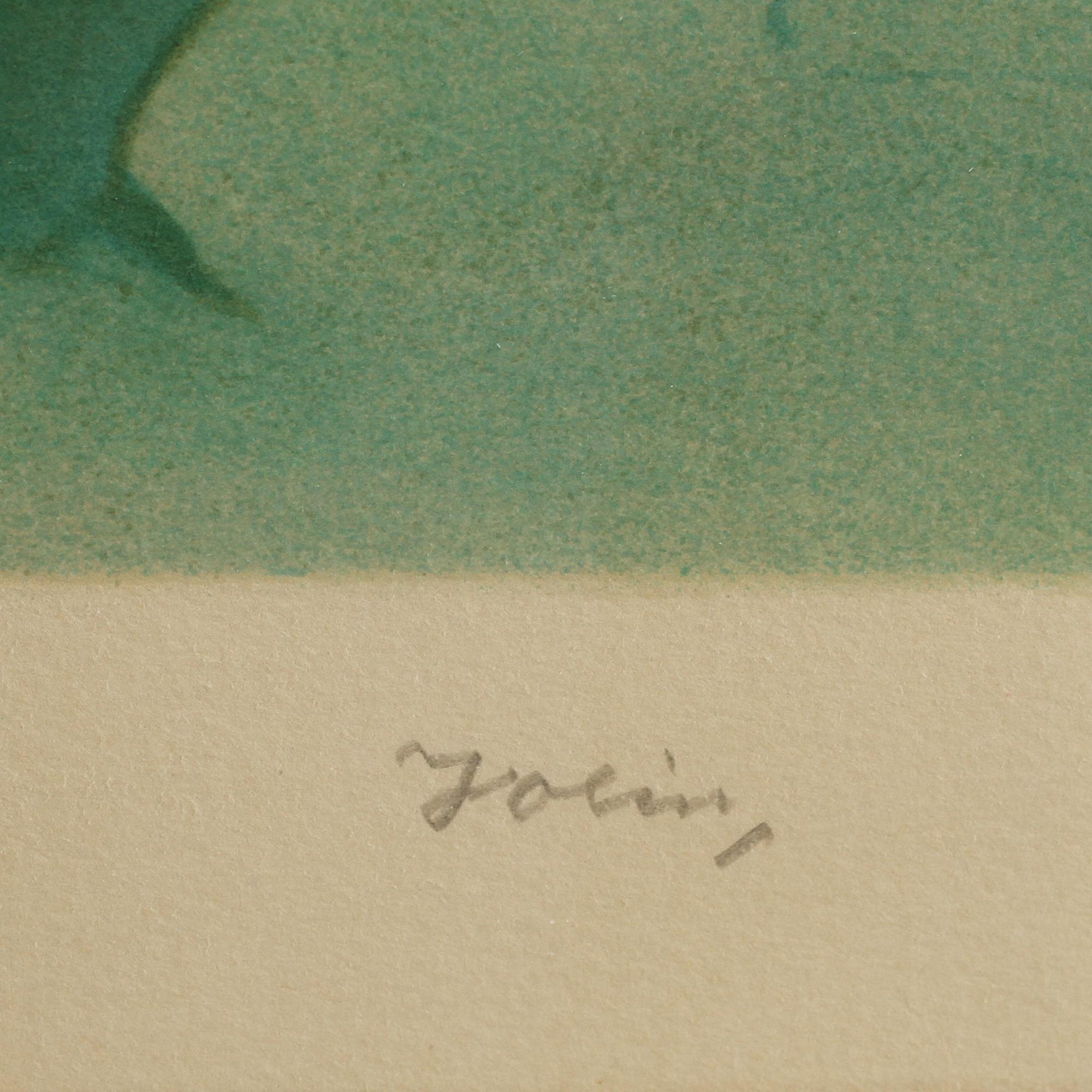EINAR JOLIN, färglitografi, signerad och numrerad 177/360.