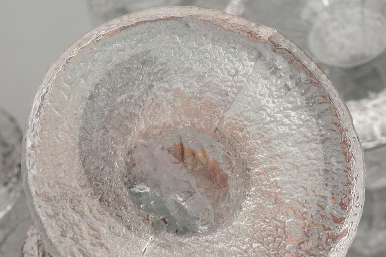 LJUSSTAKAR, 8 st, Timo Sarpaneva Iittala "Festivo".