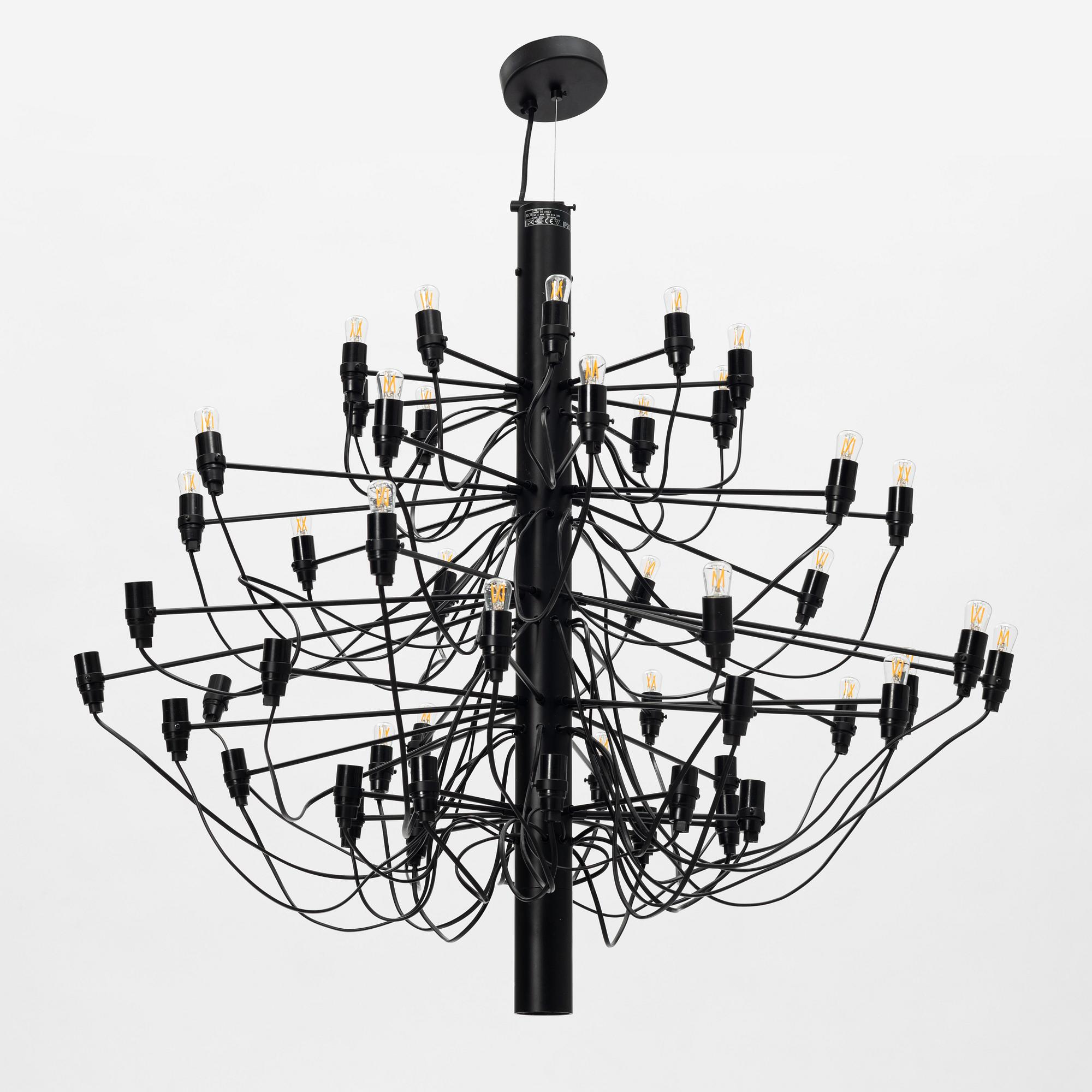 Gino Sarfatti, a model 2097/50 ceiling lamp, Flos, Italy.