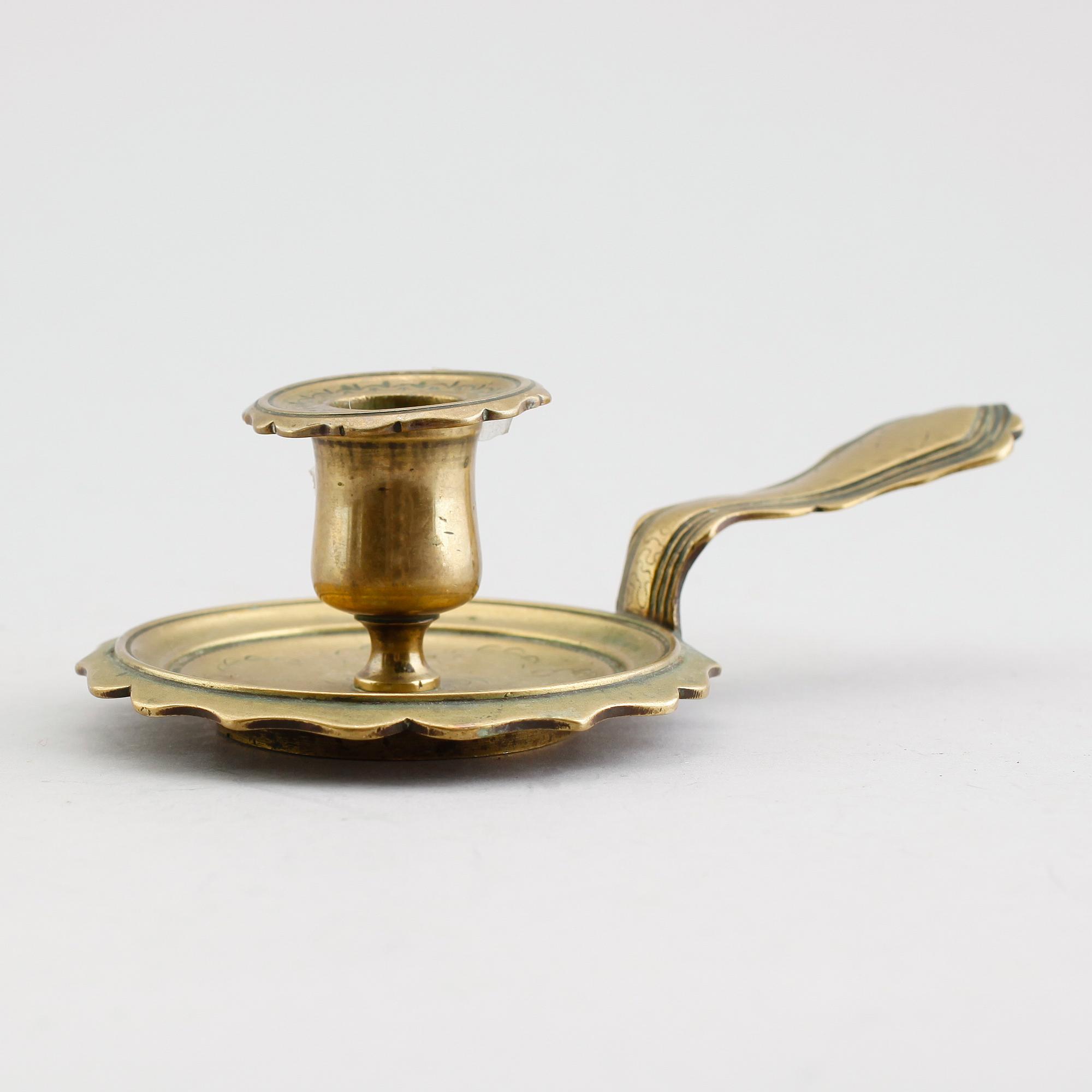 RESELJUSSTAKE, mässing, 1700-tal.