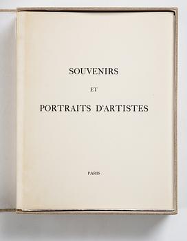 Souvenirs et portraits d'artistes.