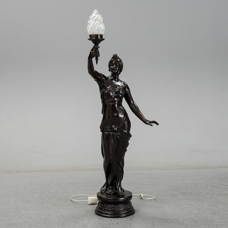 A floor lamp, second half of the 20th century.