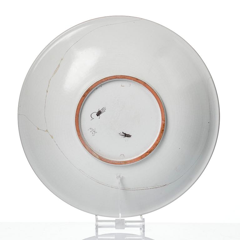 Wilhelm Kåge, a faience dish, Gustavsberg, Sweden, 1942.