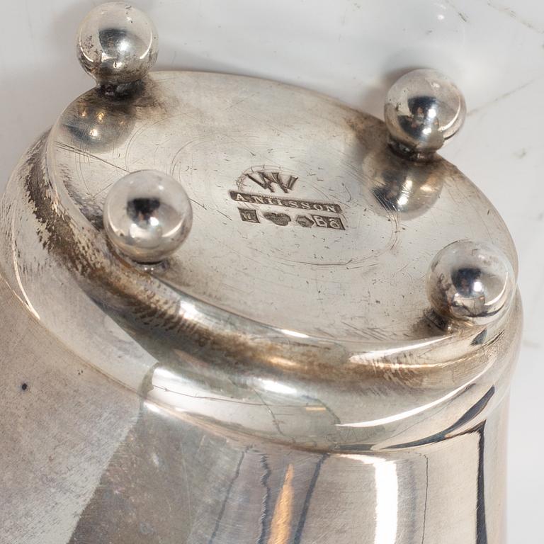 Wiwen Nilsson, Bowl, silver, A. Nilsson, Lund, 1928.