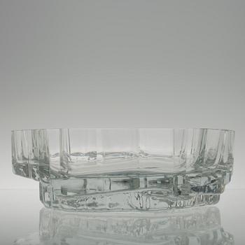 SKÅL, glas, "Lompolo" signerad  Tapio Wirkkala 3560. Modellen formgiven 1966, Iittala.