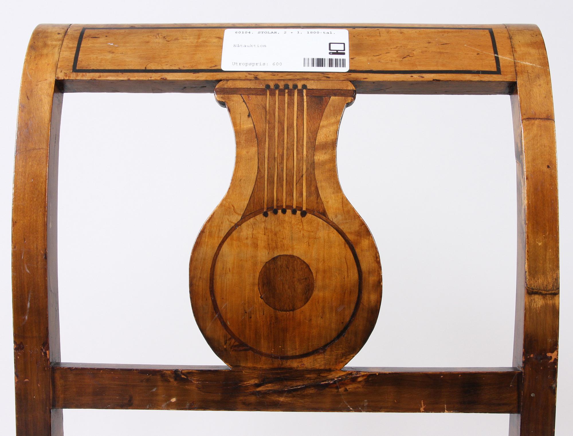 STOLAR, 2 + 1, 1800-tal.
