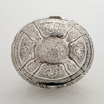 Preben Salomonsen, sockerskrin, sterlingsilver, Danmark 1900-talets senare hälft.
