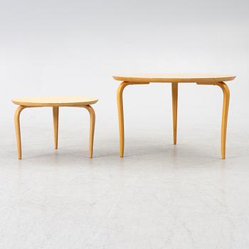 Bruno Mathsson, sidobord 2 st, "Annika", Dux, 1900-talets slut.