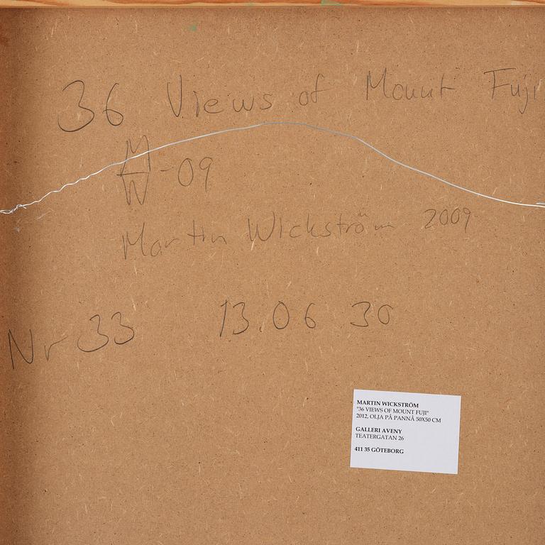 Martin Wickström, "36 Views of Mount Fuji, No. 33".