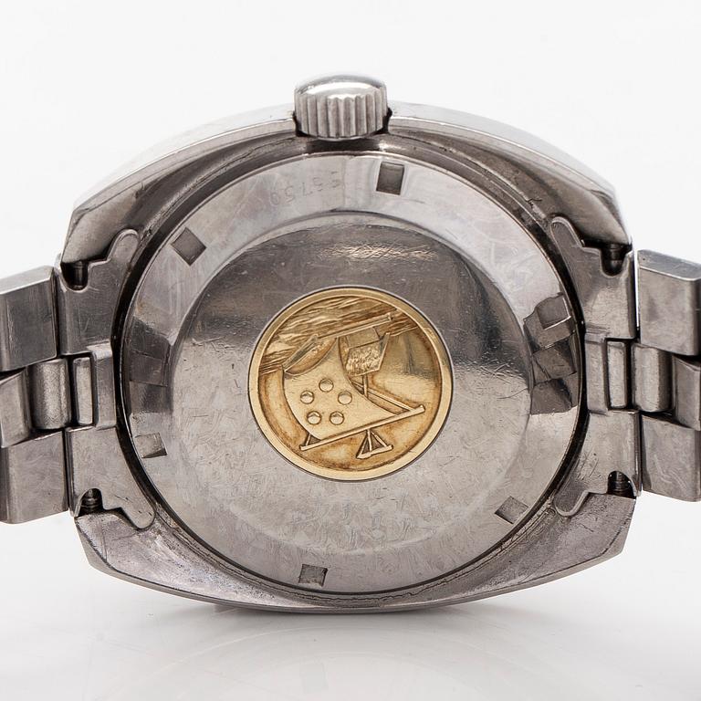 Eterna-Matic, Kontiki Sevenday, wristwatch, 38 mm.