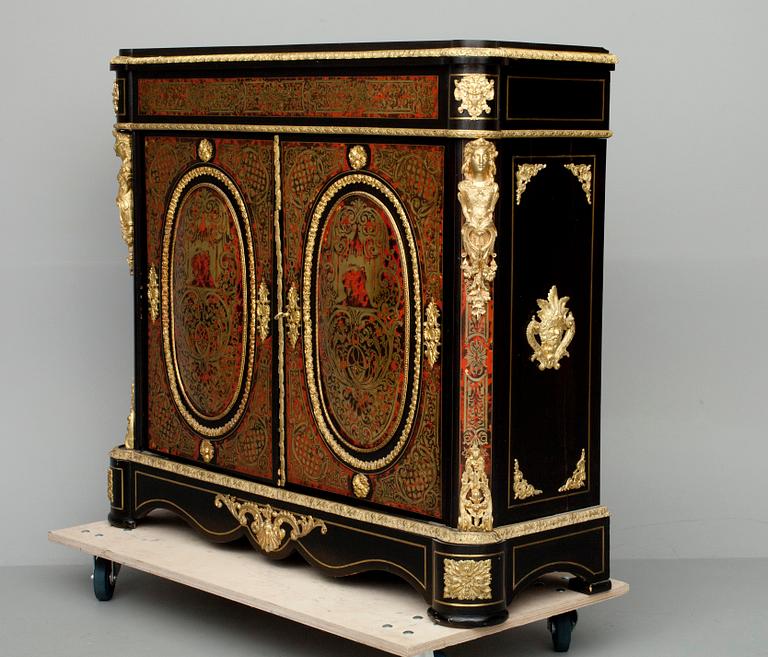 SKÅP, Frankrike, Boulle-teknik, 1800-talets slut.