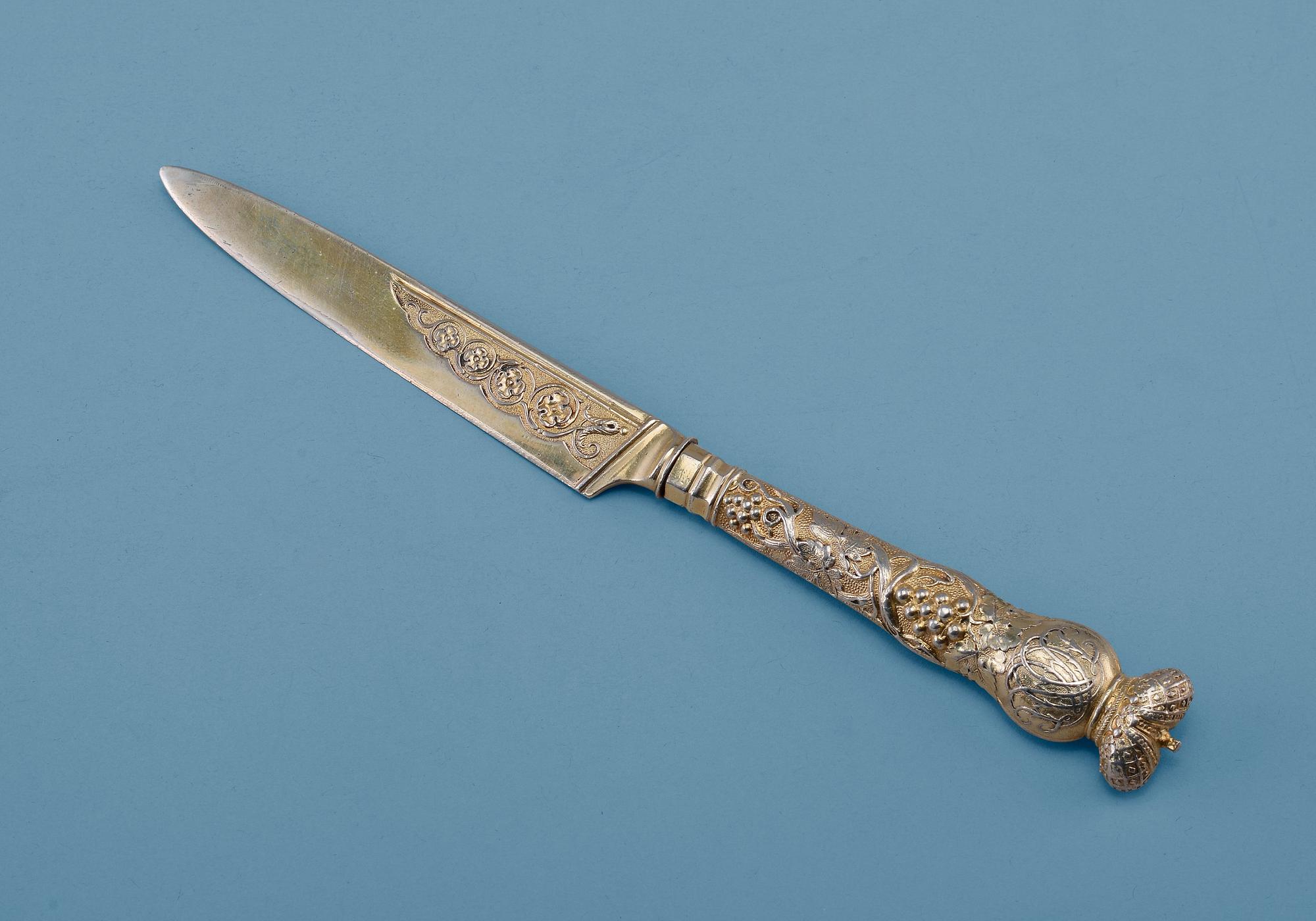 BREVKNIV, 84 silver. Nichols & Plincke St Petersburg 1847.