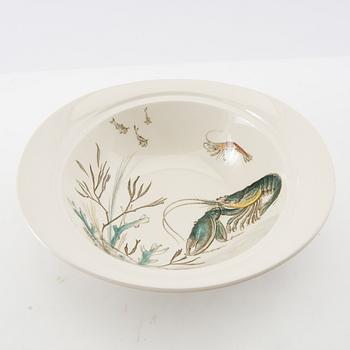 Service 18 pcs "Fish" Johnson Bros England, ironstone, first half/mid 20th century.