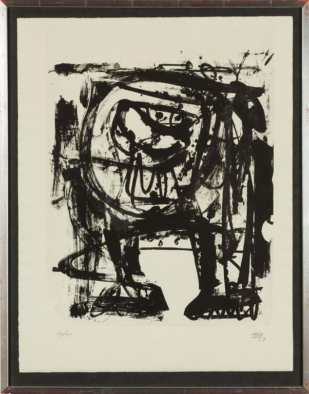 Antonio Saura, Untitled.