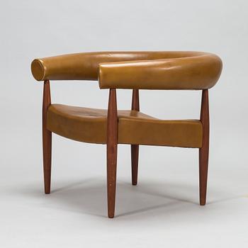 Nanna Ditzel, nojatuoli, "Ring chair", Getama 1960-luku.