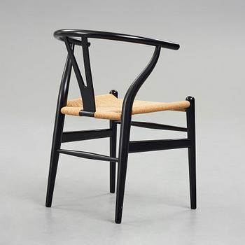 HANS J WEGNER, karmstol, "CH24", "Y-stolen" Carl Hansen & Søn, Danmark.