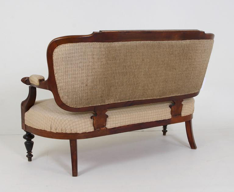 SOFFA, oskariansk, 1800-talets slut.