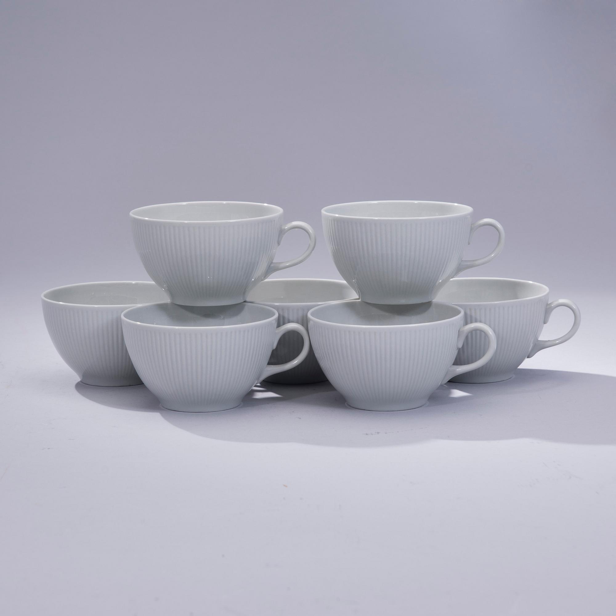 TESERVIS, porslin, 26 delar, "Sointu", Kaj Franck, Arabia, 1950-tal.