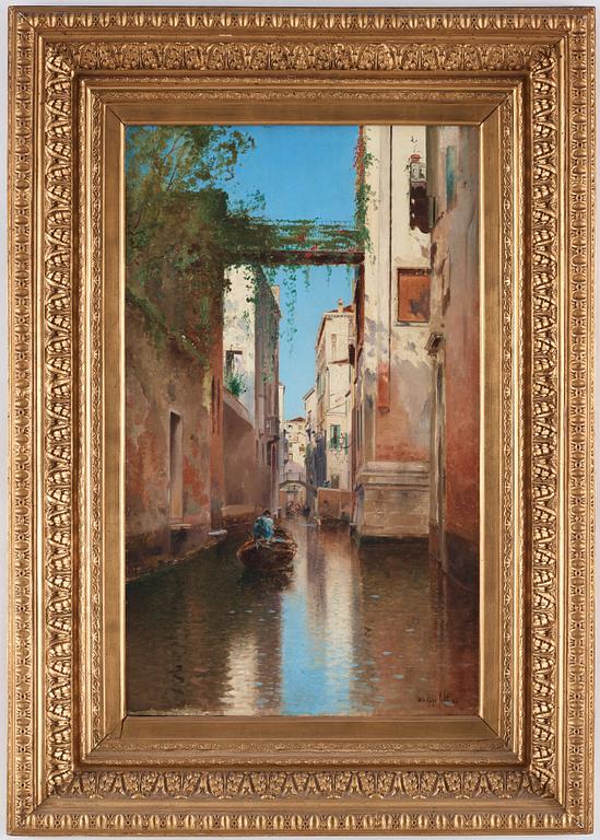 Wilhelm von Gegerfelt, Venetiansk kanalbild (Canals in Venice).