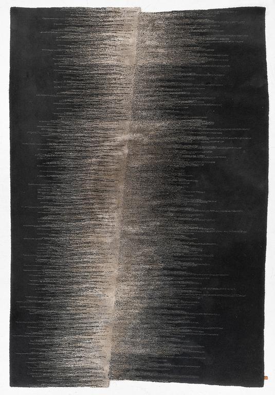 Petra Lundblad, salongsmatta, "Glimmer", Kasthall, 2017, ca 289 - 296 x 197 cm.
