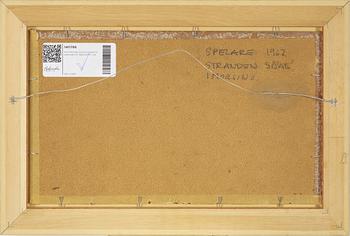 Ivar Morsing, oil on paper panel, signed and dated -67.