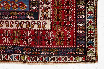 Rug, Caucasian, Ganja, antique, approx. 167 x 114 cm.