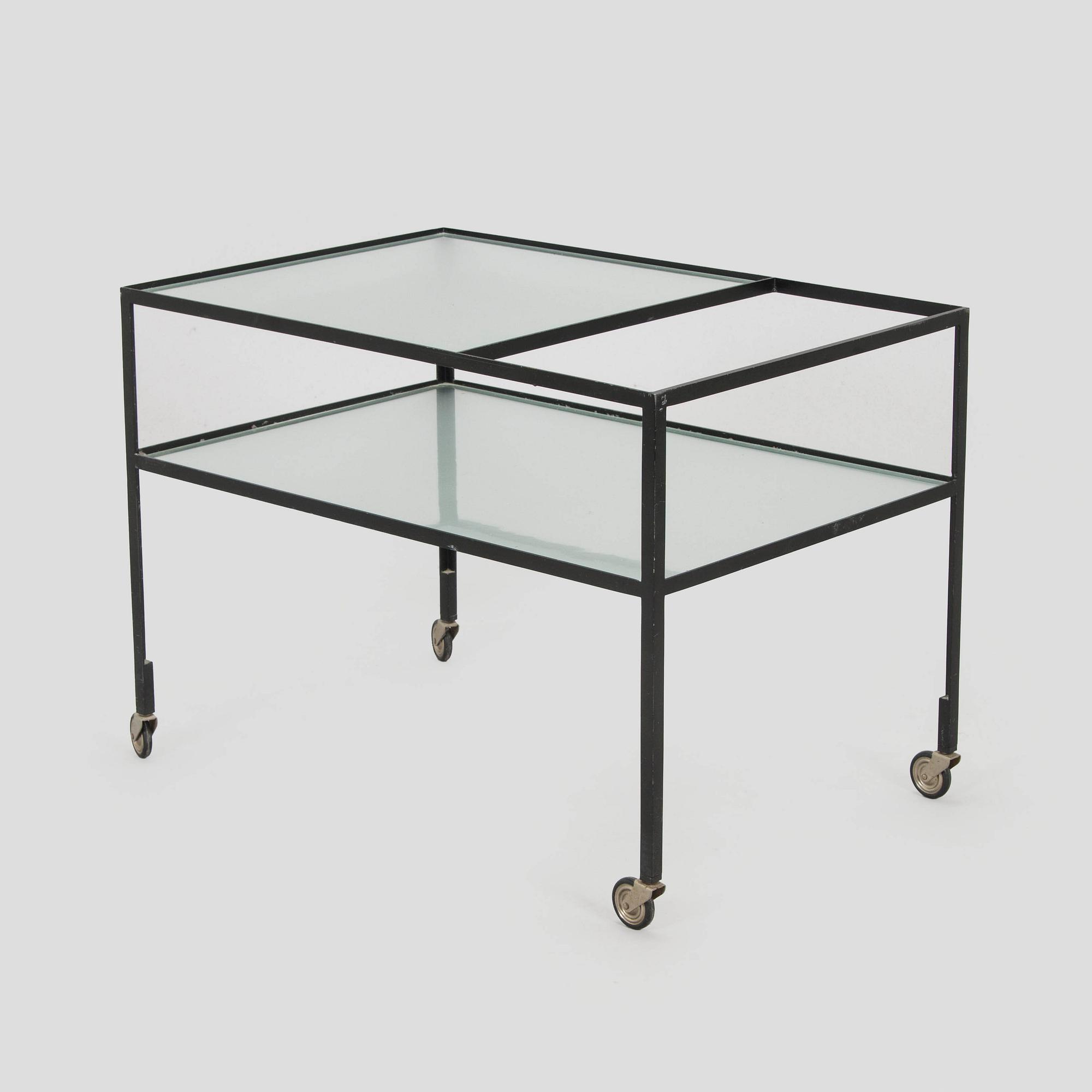 Herbert Hirche, serveringsvagn, 1900-talets mitt.