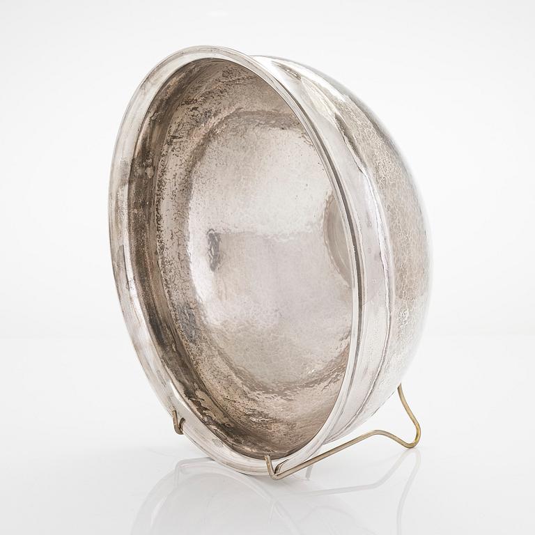 Tapio Wirkkala, skål, sterlingsilver, TW 278, Kultakeskus, Tavastehus 1970.