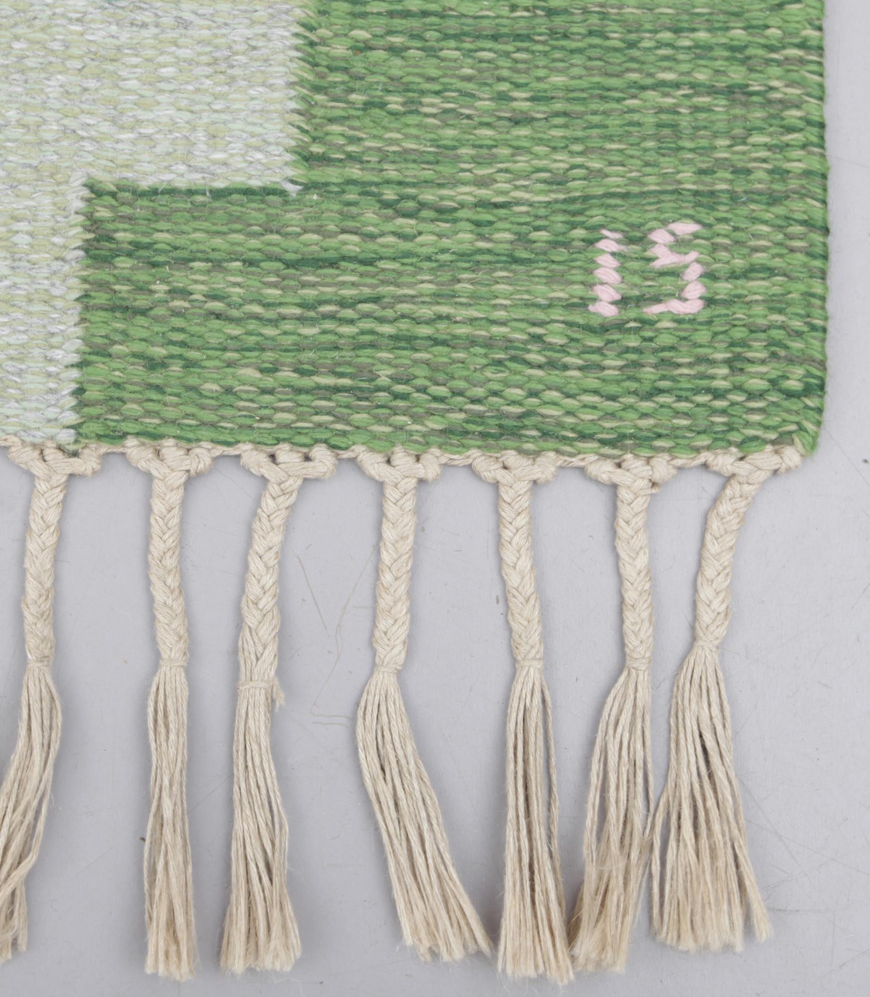 MATTA, rölakan, Ingegerd Silow, signerad IS, ca 205 x 136 cm.