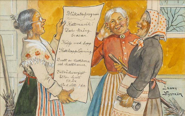 Jenny Nyström, "Blåkulleprogram".