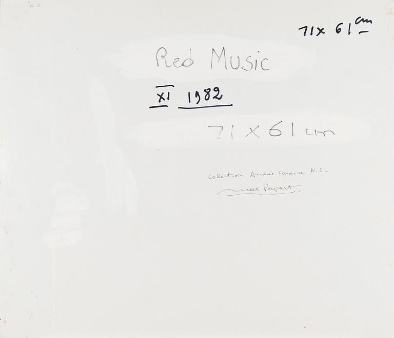 Max Papart, "Red Music".