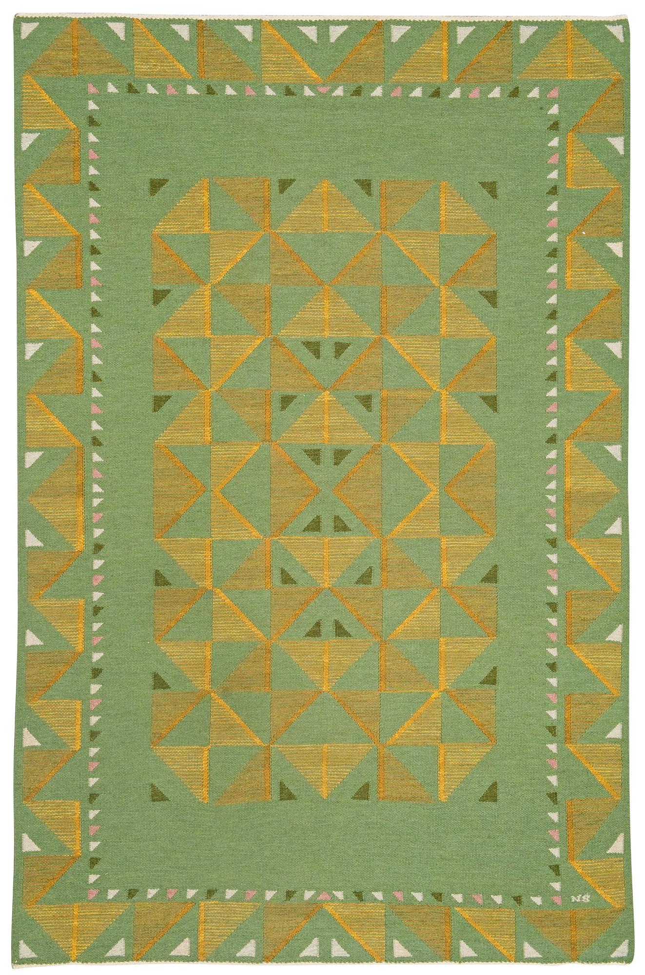 MATTA. Gobelängteknik. 306,5 x 200,5 cm. Signerad NS (NB?).