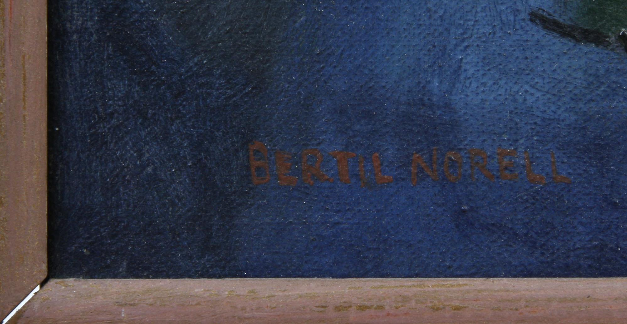 BERTIL NORELL, olja på duk, sign.