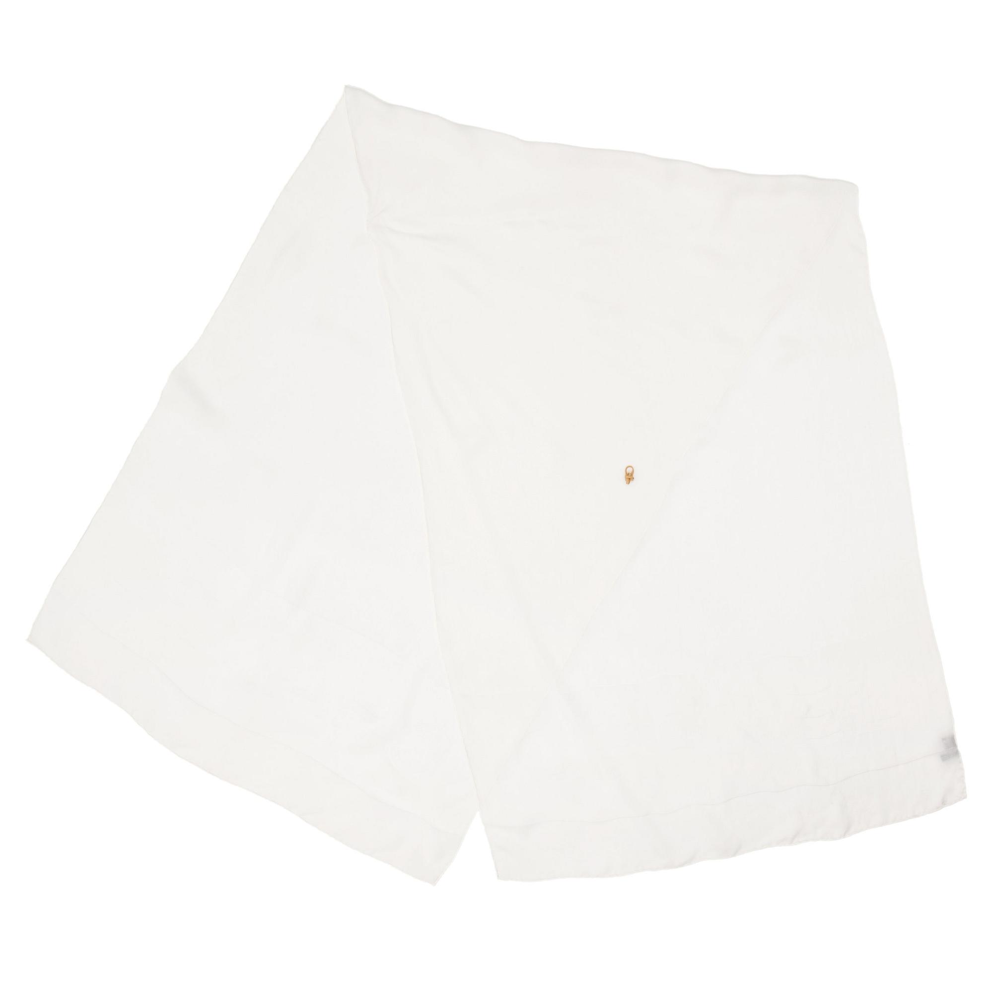 CHANEL, a silk scarf.