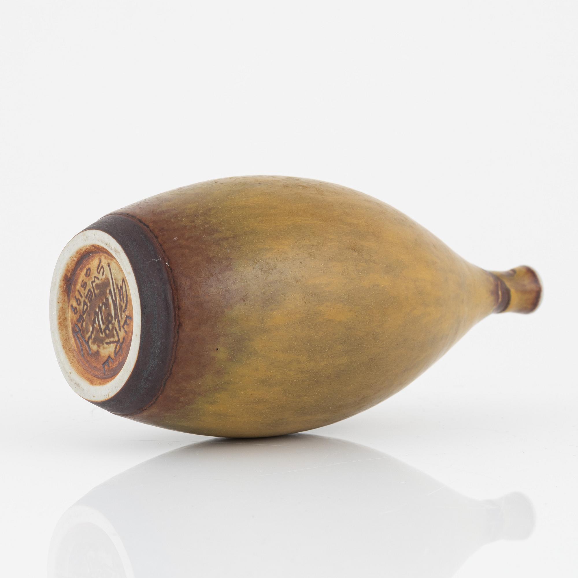 Carl-Harry Stålhane, a stoneware vase, Rörstrand.