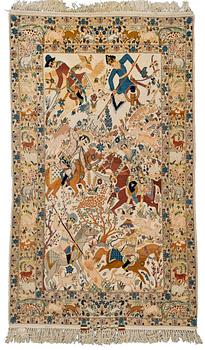 778. MATTA. Old Isfahan Figural. 174,5x105 cm.