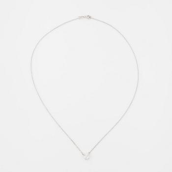 COLLIER, med briljantslipad diamant 0.40 ct.