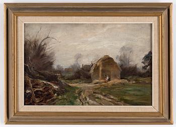 JAMES HERBERT SNELL, oil on canvas, signed.