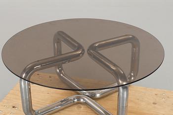 A LATE 20TH CENTURY COFFEETABLE,