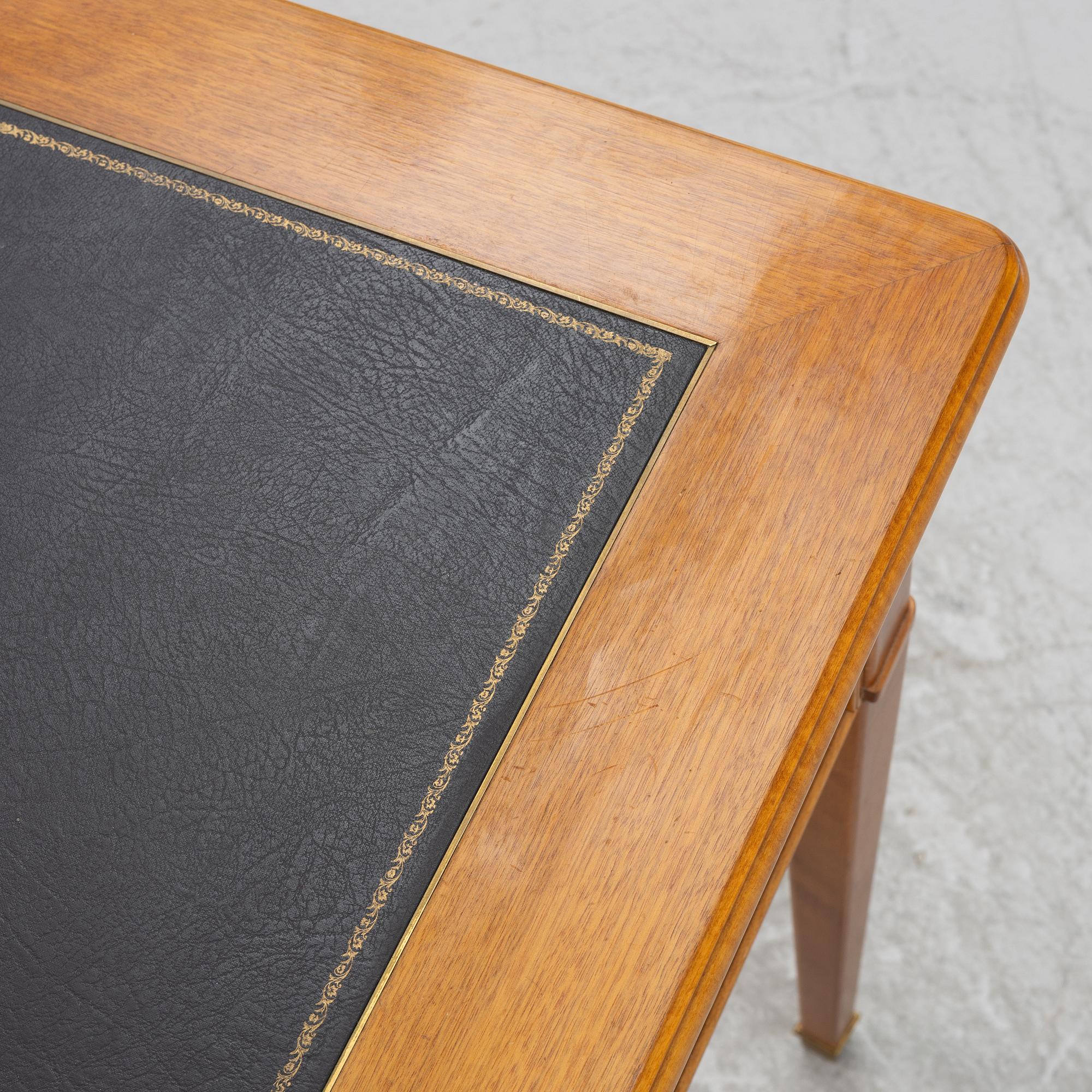 Desk, Gustavian style, second half of the 20th century.