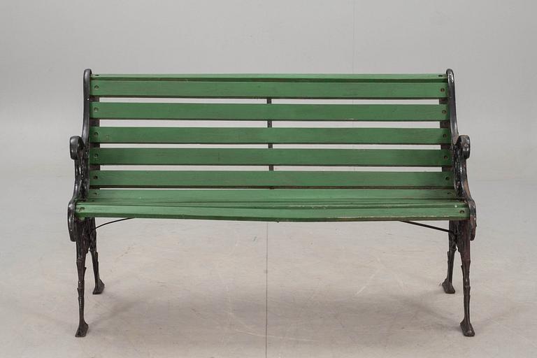 TRÄDGÅRDSBÄNK, 1900-tal.