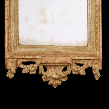 A Gustavian mirror by Johan Åkerblad.