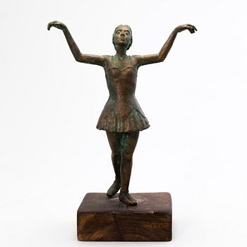 ERKKI MYKRÄ,  bronze, signed and dated -84.