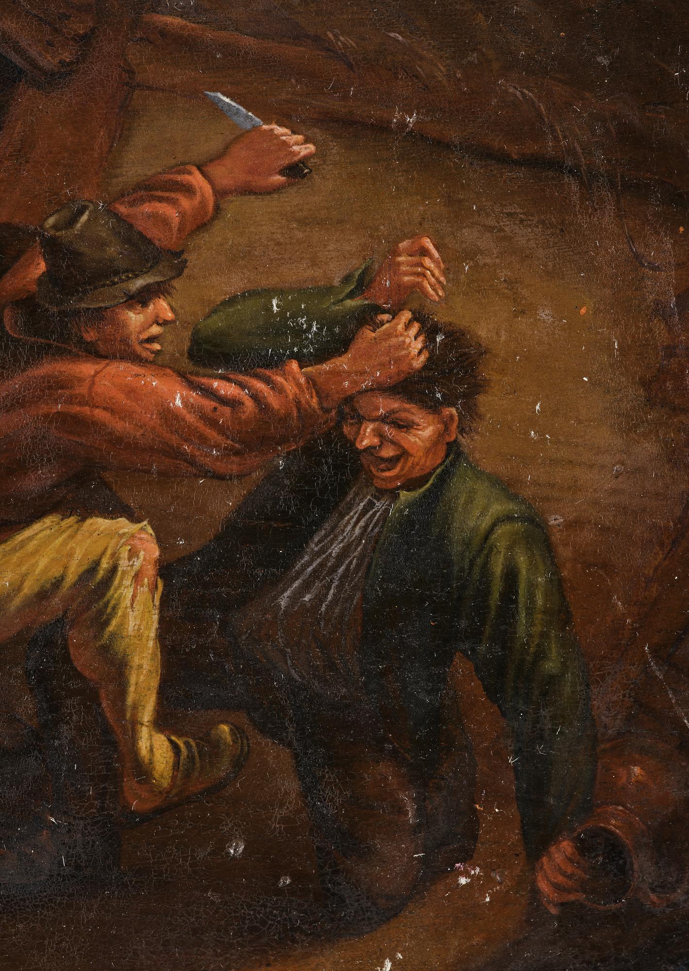 Dutch school 17th/18th century, The Card Sharp.